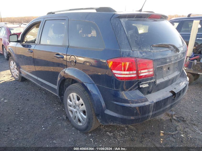 VIN 3C4PDCAB4HT695473 2017 Dodge Journey, SE no.3