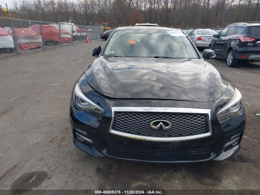 2017 Infiniti Q50 2.0T Premium VIN: JN1CV7AR8HM680760 Lot: 40805375