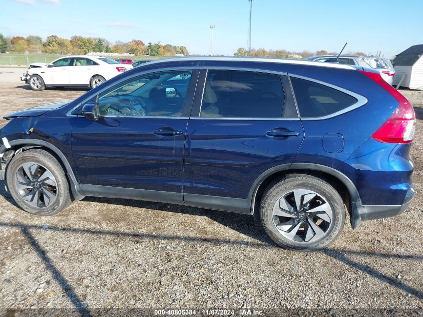 2016 Honda Cr-V Touring VIN: 5J6RM4H97GL071091 Lot: 40805384