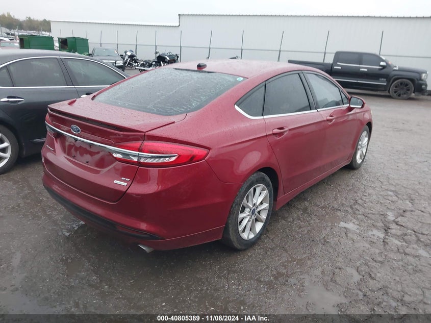 Vin: 3fa6p0hd1hr322032, lot: 41294955, ford fusion se 20174