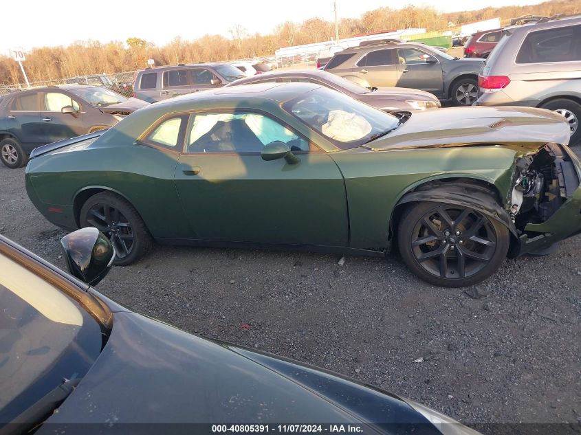 2021 Dodge Challenger Sxt VIN: 2C3CDZAG7MH597297 Lot: 40805391