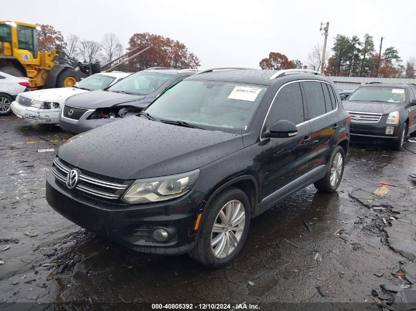 VIN WVGAV7AX7GW573426 2016 Volkswagen Tiguan, SE no.2