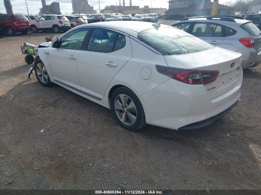 2015 Kia Optima Hybrid Ex VIN: KNAGN4ADXF5080571 Lot: 40805394