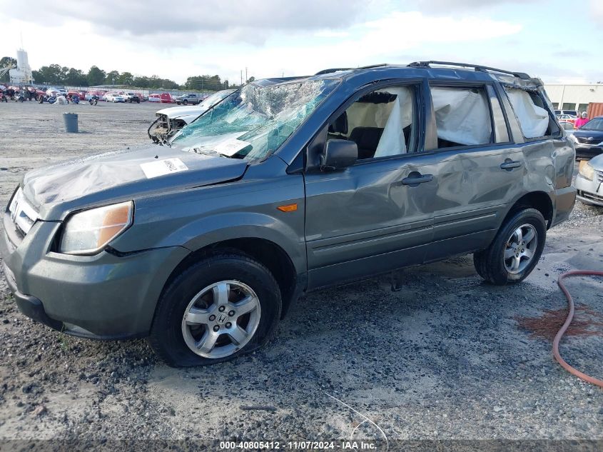 2008 Honda Pilot Ex-L VIN: 5FNYF28538B020088 Lot: 40805412