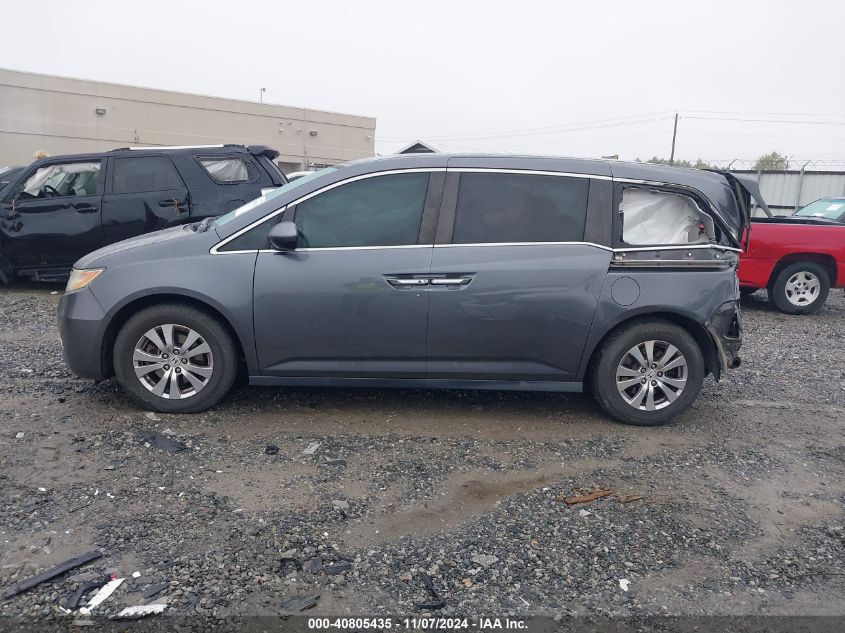 2017 Honda Odyssey Se VIN: 5FNRL5H3XHB004046 Lot: 40805435