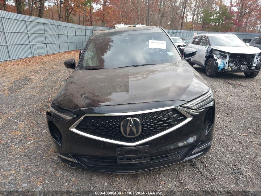 2022 Acura Mdx Technology VIN: 5J8YE1H46NL051771 Lot: 40805438