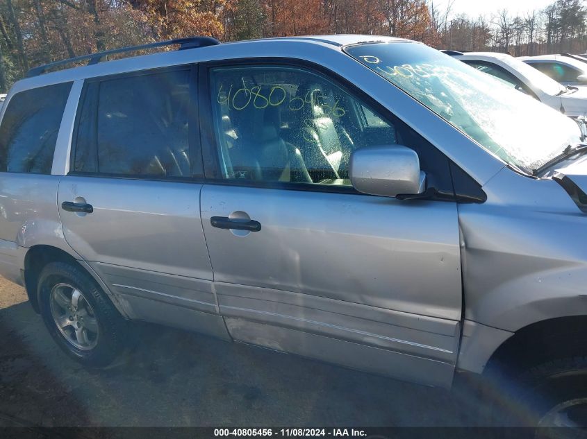 2005 Honda Pilot Ex-L VIN: 5FNYF18695B009403 Lot: 40805456