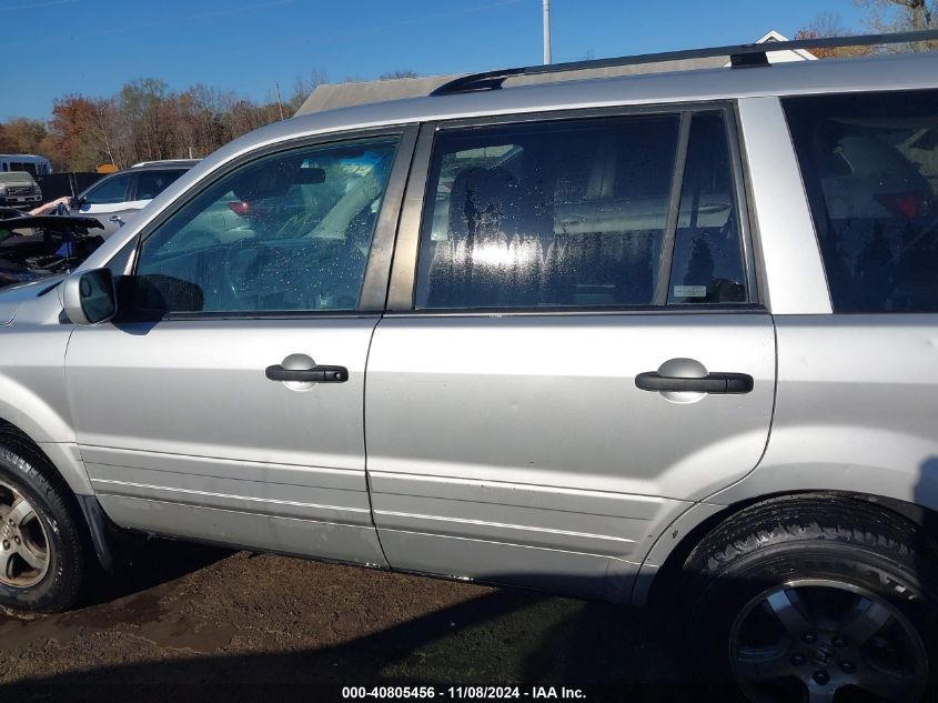 2005 Honda Pilot Ex-L VIN: 5FNYF18695B009403 Lot: 40805456