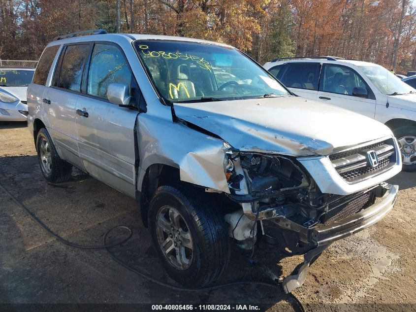 2005 Honda Pilot Ex-L VIN: 5FNYF18695B009403 Lot: 40805456