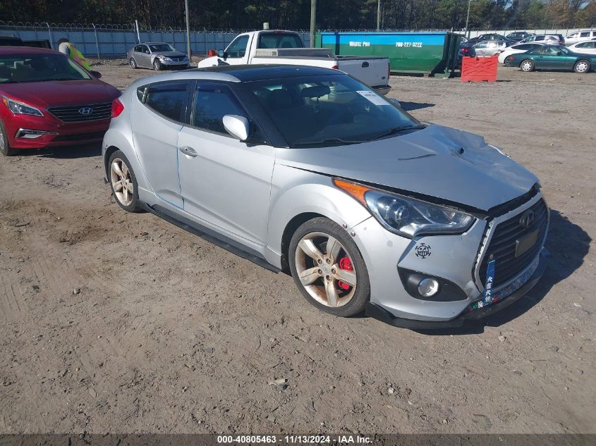 VIN KMHTC6AE2DU097276 2013 Hyundai Veloster, Turbo... no.1