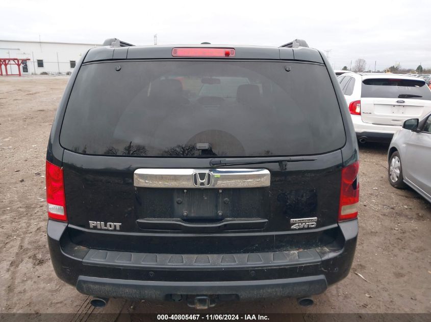 2010 Honda Pilot Touring VIN: 5FNYF4H83AB004923 Lot: 40805467