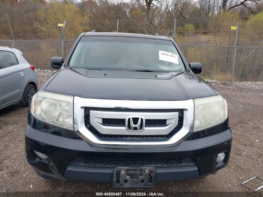 2010 Honda Pilot Touring VIN: 5FNYF4H83AB004923 Lot: 40805467