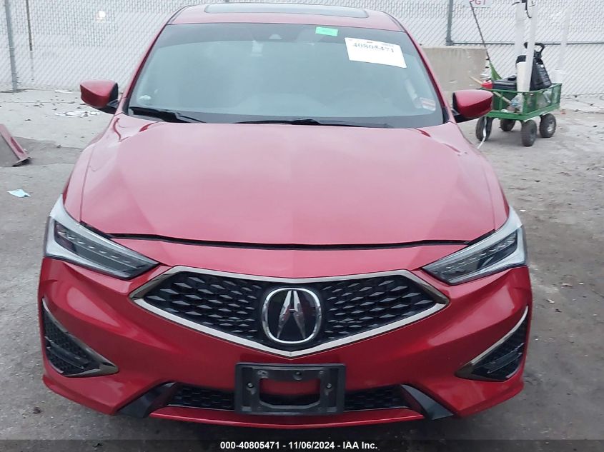 2019 Acura Ilx Premium A-Spec Packages/Technology A-Spec Packages VIN: 19UDE2F81KA007372 Lot: 40805471