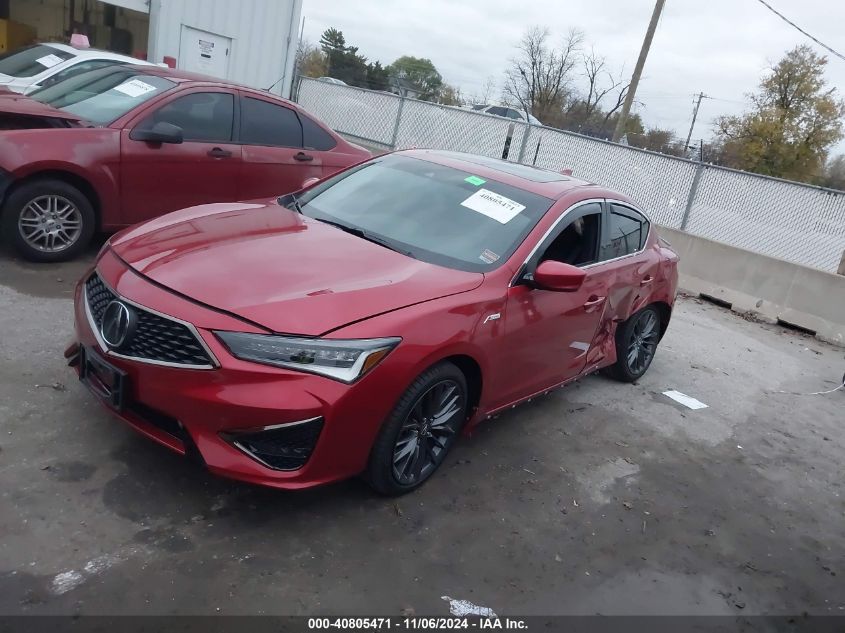 VIN 19UDE2F81KA007372 2019 Acura ILX, Premium   A-S... no.2