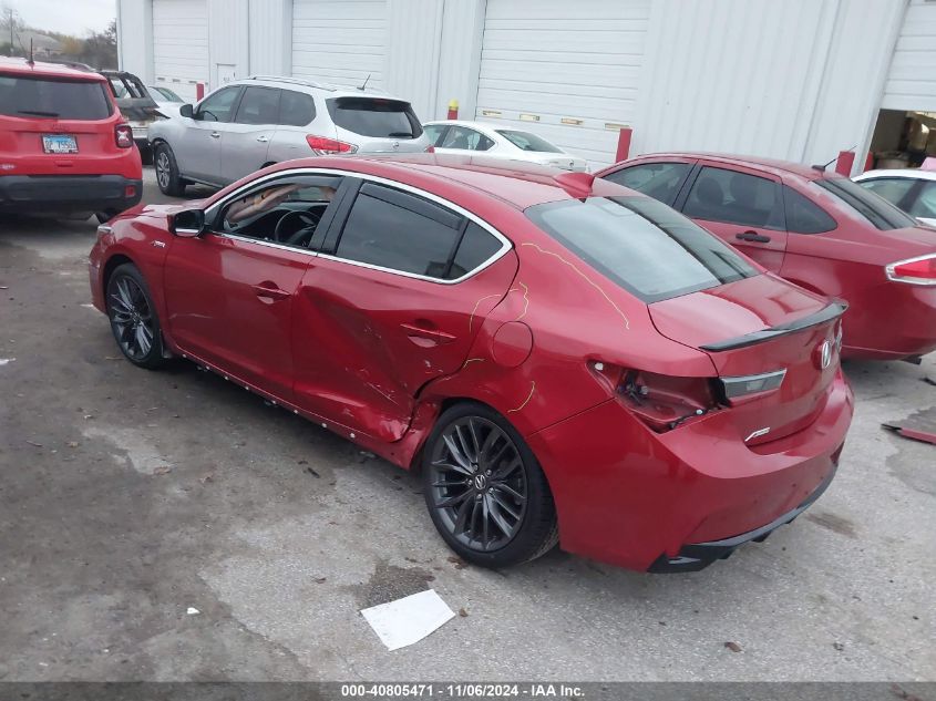 VIN 19UDE2F81KA007372 2019 Acura ILX, Premium   A-S... no.3