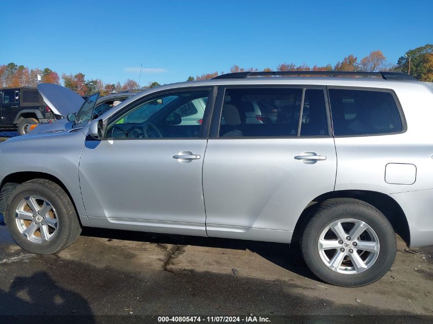 2009 Toyota Highlander VIN: JTEDA41A892002962 Lot: 40805474