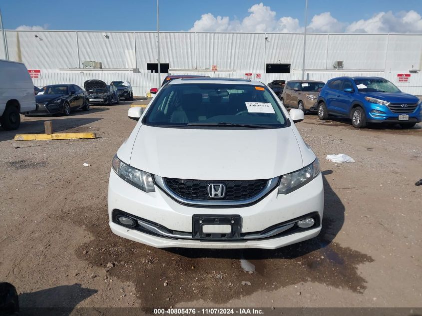 2013 Honda Civic Ex-L VIN: 19XFB2F98DE270225 Lot: 40805476