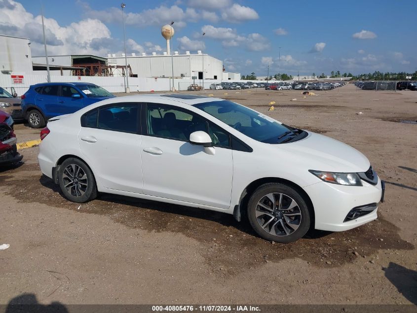 2013 Honda Civic Ex-L VIN: 19XFB2F98DE270225 Lot: 40805476