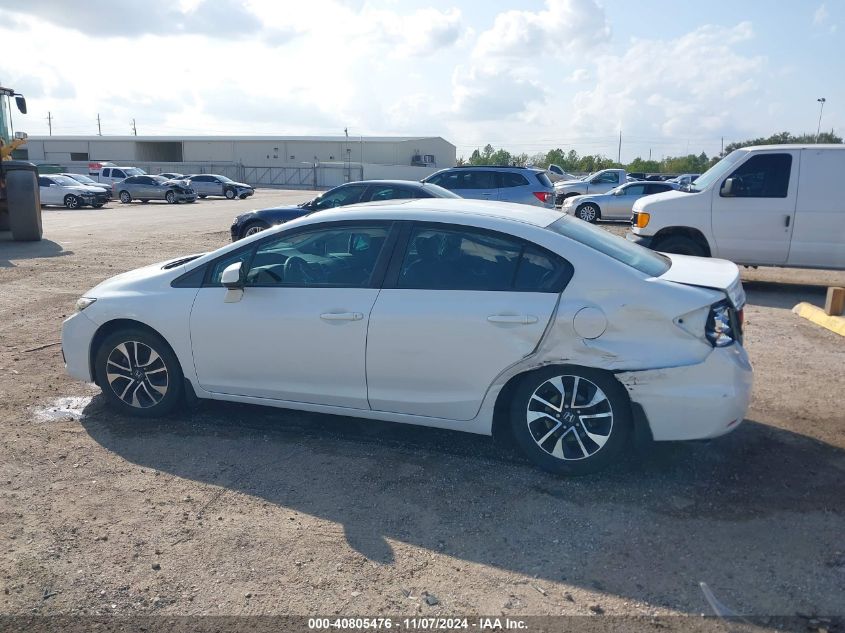 2013 Honda Civic Ex-L VIN: 19XFB2F98DE270225 Lot: 40805476