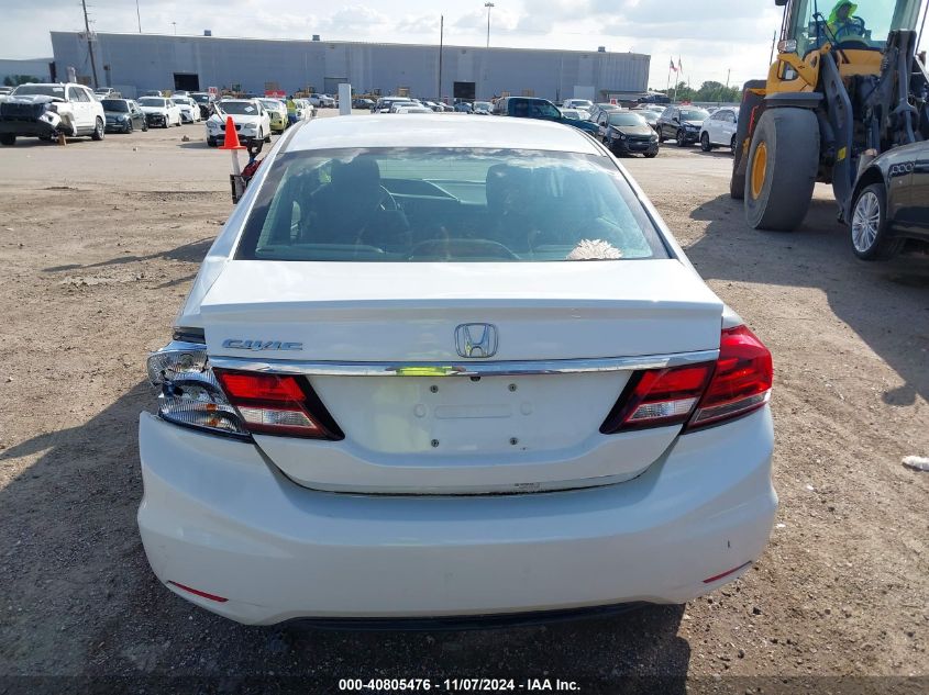 2013 Honda Civic Ex-L VIN: 19XFB2F98DE270225 Lot: 40805476