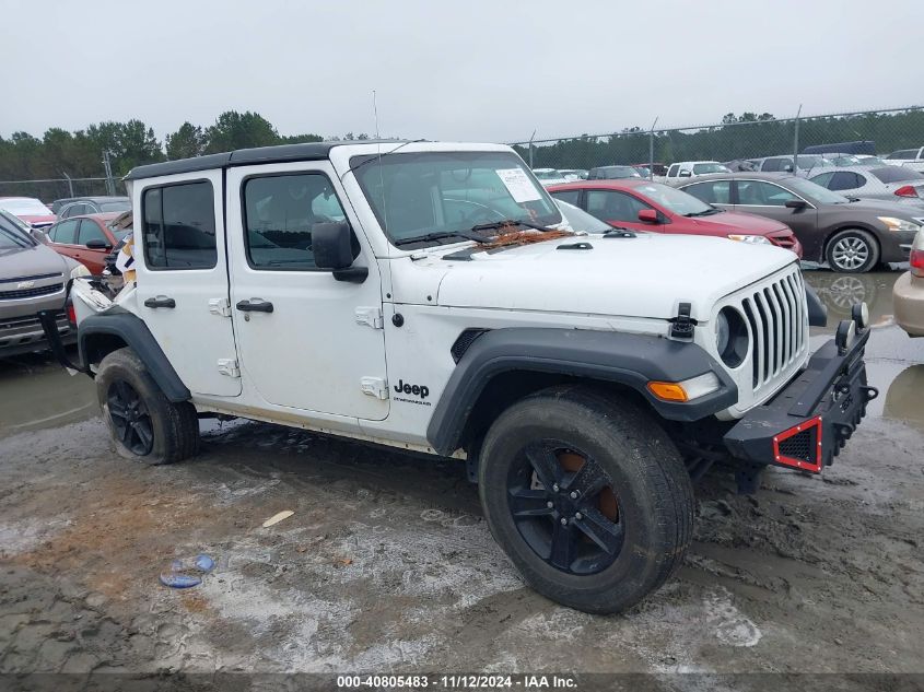 2023 Jeep Wrangler 4-Door Sport Altitude 4X4 VIN: 1C4HJXDN4PW638855 Lot: 40805483