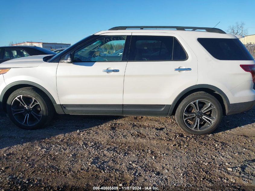 2013 Ford Explorer Sport VIN: 1FM5K8GT4DGC43334 Lot: 40805509