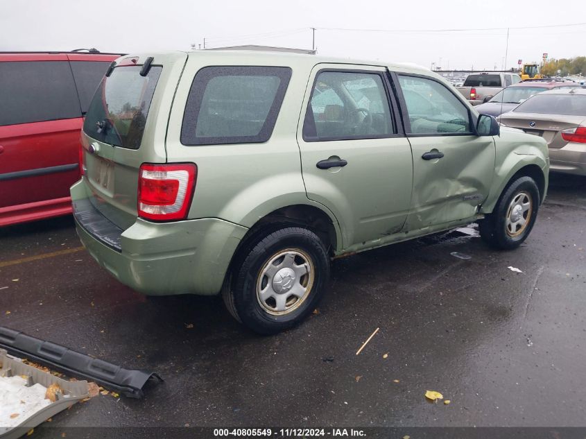 2008 Ford Escape Xls/Xls Manual VIN: 1FMCU02ZX8KE20874 Lot: 40805549