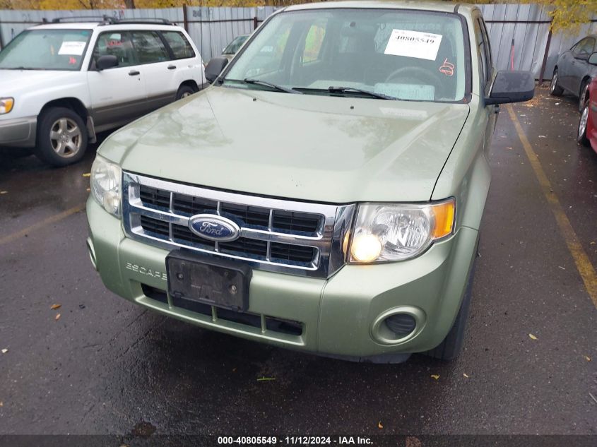 2008 Ford Escape Xls/Xls Manual VIN: 1FMCU02ZX8KE20874 Lot: 40805549