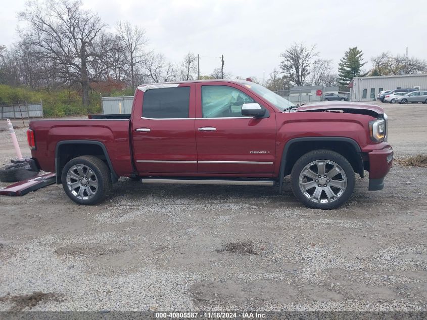 2017 GMC Sierra 1500 Denali VIN: 3GTU2PEJ8HG237168 Lot: 40805587