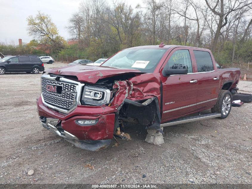 2017 GMC Sierra 1500 Denali VIN: 3GTU2PEJ8HG237168 Lot: 40805587