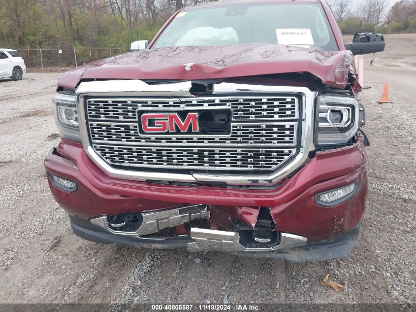 2017 GMC Sierra 1500 Denali VIN: 3GTU2PEJ8HG237168 Lot: 40805587