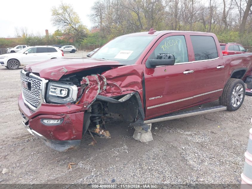 2017 GMC Sierra 1500 Denali VIN: 3GTU2PEJ8HG237168 Lot: 40805587