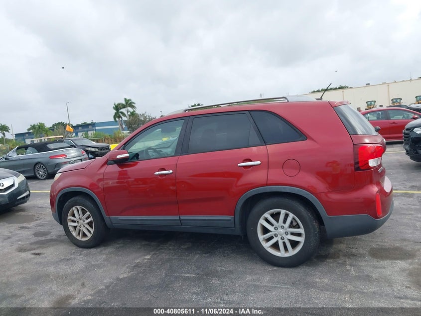 2015 Kia Sorento Lx VIN: 5XYKT3A63FG567116 Lot: 40805611