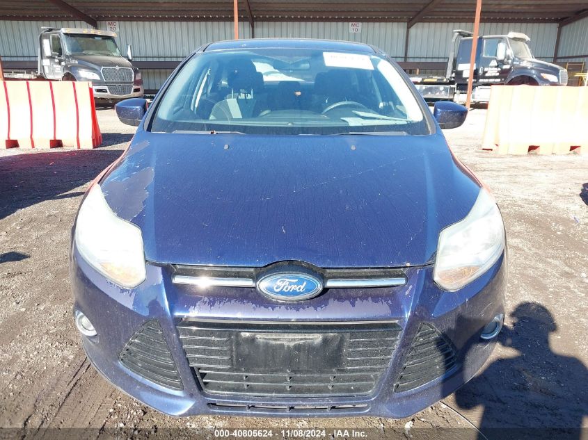 2012 Ford Focus Se VIN: 1FAHP3F2XCL160887 Lot: 40805624