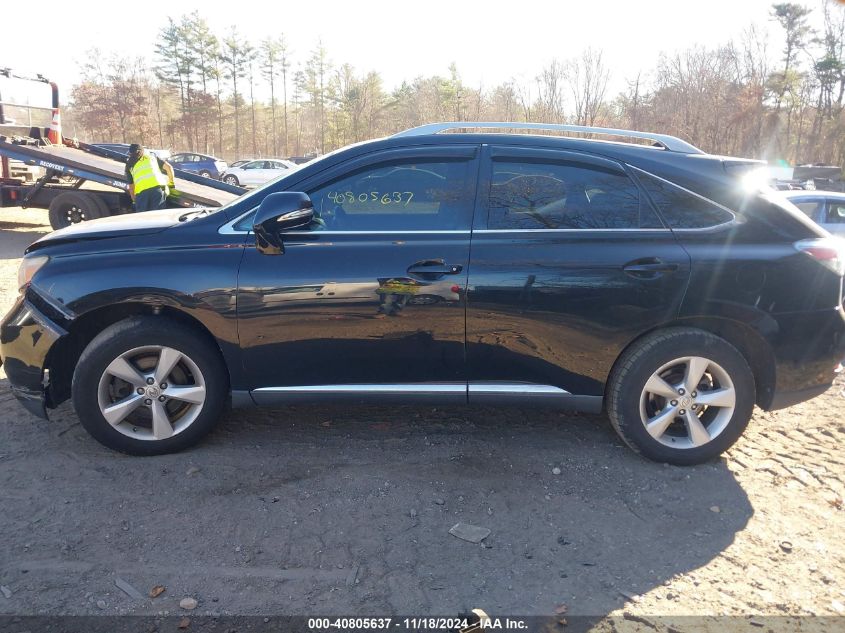 2010 Lexus Rx 350 VIN: 2T2BK1BA1AC009162 Lot: 40805637