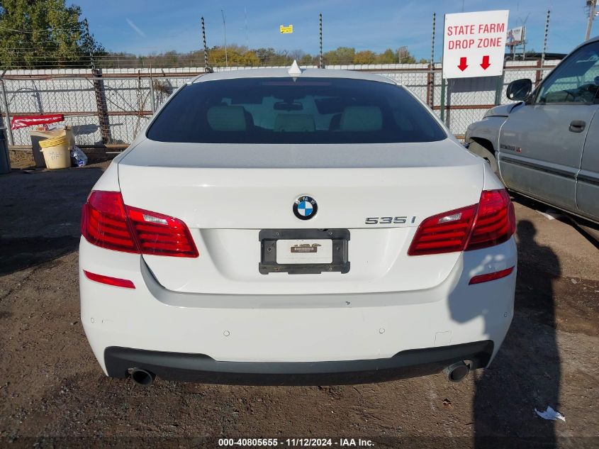 2015 BMW 535I VIN: WBA5B1C51FD921901 Lot: 40805655