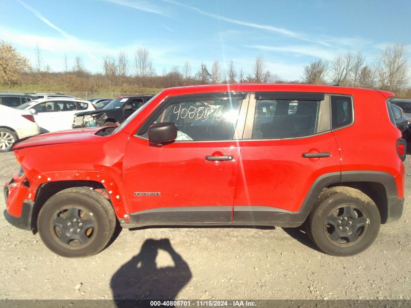 2021 Jeep Renegade Sport 4X4 VIN: ZACNJDAB2MPM53561 Lot: 40805701