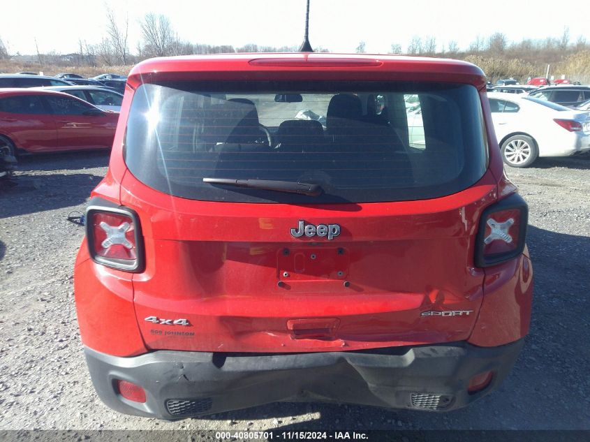 2021 Jeep Renegade Sport 4X4 VIN: ZACNJDAB2MPM53561 Lot: 40805701