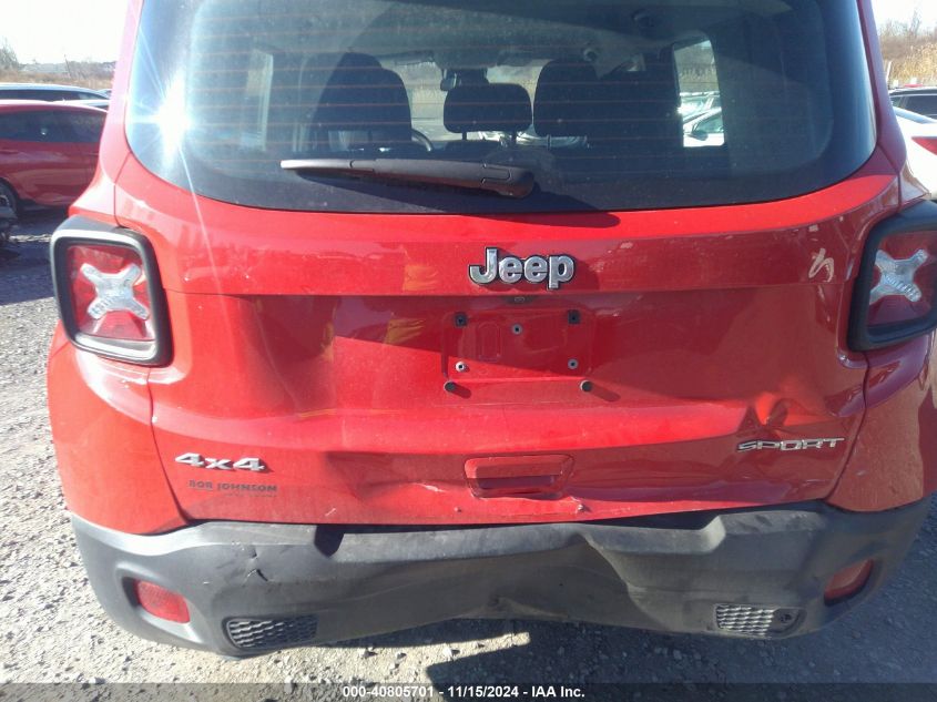 2021 JEEP RENEGADE SPORT 4X4 - ZACNJDAB2MPM53561