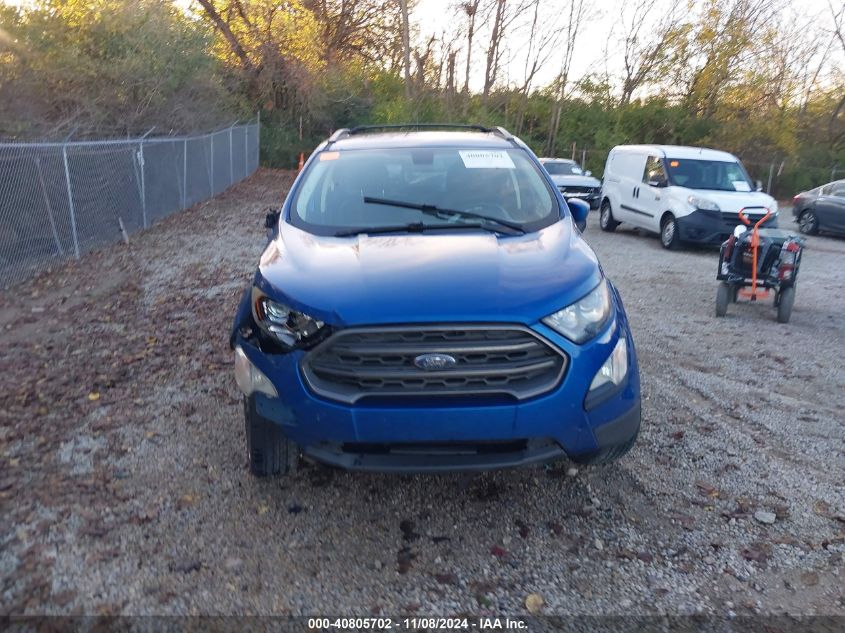 2018 Ford Ecosport Ses VIN: MAJ6P1CL8JC245037 Lot: 40805702