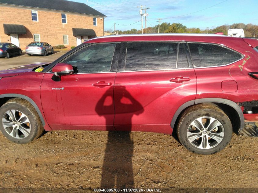 2020 TOYOTA HIGHLANDER HYBRID XLE - 5TDGARAH8LS503216