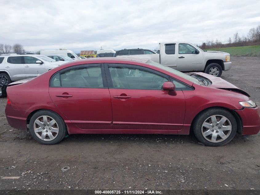 2011 Honda Civic Lx VIN: 2HGFA1F59BH536218 Lot: 40805725