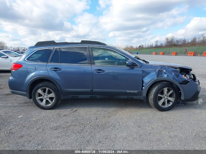 2013 Subaru Outback 2.5I Limited VIN: 4S4BRBKCXD3246720 Lot: 40805726