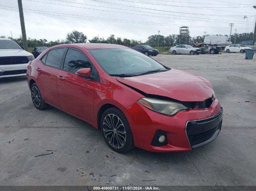 2014 TOYOTA COROLLA S PLUS - 5YFBURHE0EP120847