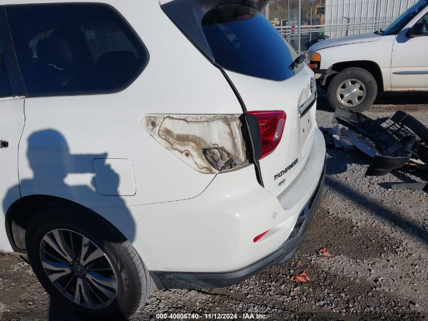 2018 Nissan Pathfinder Sl VIN: 5N1DR2MM5JC637221 Lot: 40805740