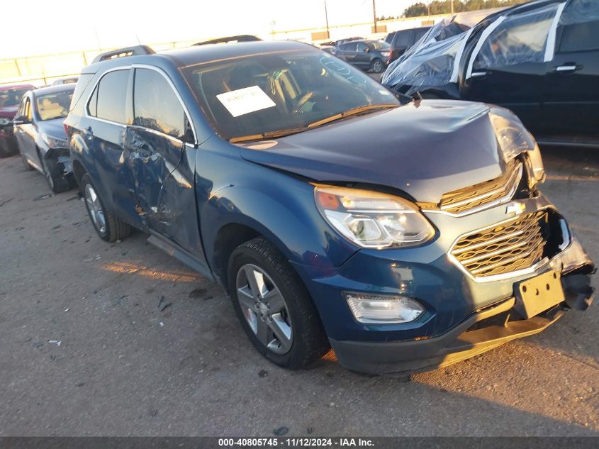 VIN 2GNALCEK8G6234614 2016 Chevrolet Equinox, LT no.1