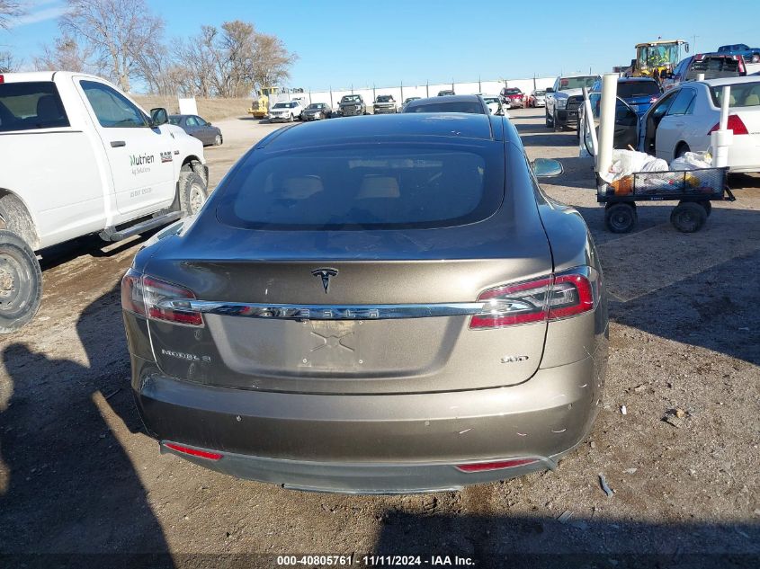 2015 Tesla Model S 70D/85D/P85D VIN: 5YJSA1E25FF115077 Lot: 40805761