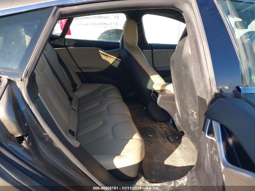 2015 TESLA MODEL S VIN: 5YJSA1E25FF115077