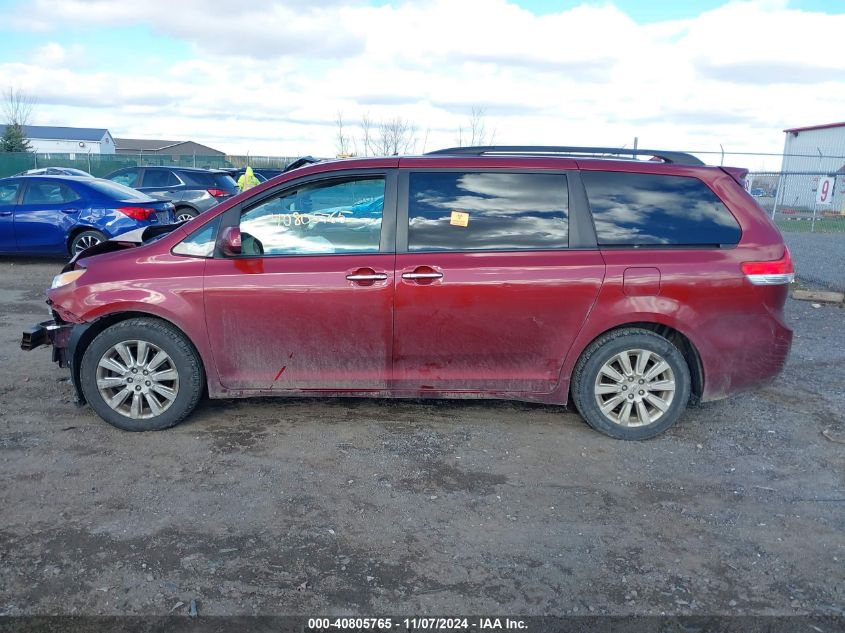 2012 Toyota Sienna Xle/Limited VIN: 5TDDK3DC4CS045090 Lot: 40805765