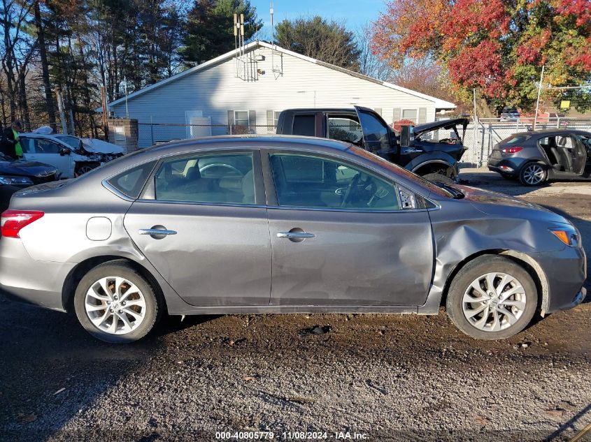 2019 Nissan Sentra Sv VIN: 3N1AB7AP6KY261745 Lot: 40805779